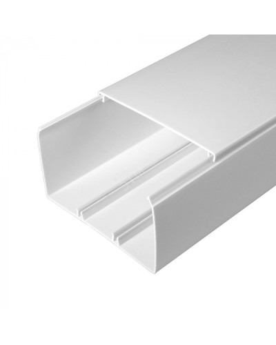 Кабель-канал белый 2-й замок в п/э 100х60 (16м/уп) Промрукав PR.0610061 в Комсомольске-на-Амуре Кабель-канал Pintop.ru