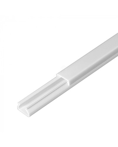 Кабель-канал белый 2-й замок в п/э 40х40 (60м/уп) Промрукав PR.0640401 в Комсомольске-на-Амуре Кабель-канал Pintop.ru