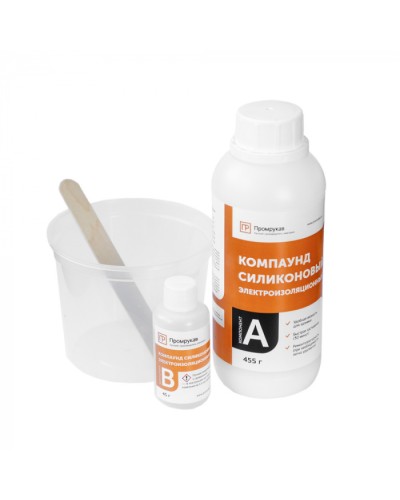 Компаунд силиконовый электроизоляционный в бутылях (500г/уп) Промрукав (PR08.22657) в Комсомольске-на-Амуре Аксессуары для лотков Pintop.ru