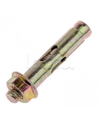 Анкерный болт с гайкой оцинкованный М8/10х75 (50 шт/уп) Промрукав (PR08.2352) в Комсомольске-на-Амуре Крепеж Pintop.ru