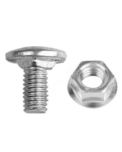 Комплект соединительный 6х10 (Винт DIN 603 + гайка М6Сб DIN 6923) Промрукав (PR08.2408) в Комсомольске-на-Амуре Крепеж Pintop.ru