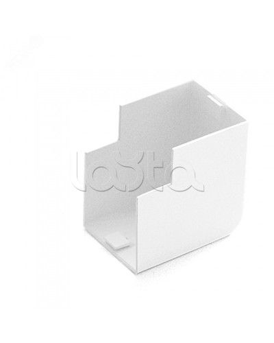 Угол внешний 100х40 (2 шт/комп) Промрукав PR08.2813 в Комсомольске-на-Амуре Аксессуары для кабель-канала Pintop.ru