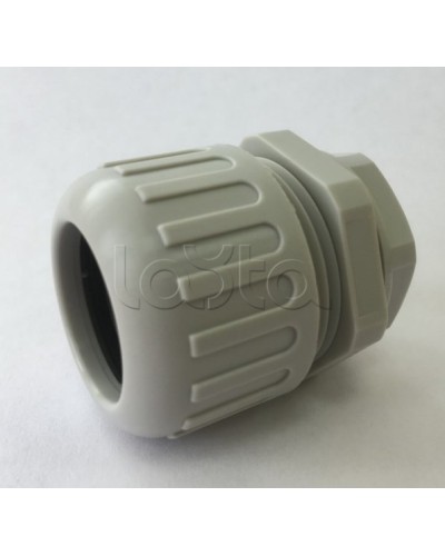 Муфта вводная усиленная (IP68) для гофрированных труб серая ВМУ-ГТ-25 (М25) Промрукав (PR08.3274) в Комсомольске-на-Амуре Повороты, муфты, тройники Pintop.ru