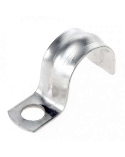 Скоба металлическая однолапковая СМО 21-22 отв. d 6,5 мм (100 шт/уп) Промрукав (PR08.3744) в Комсомольске-на-Амуре Держатели, клипсы, скобы Pintop.ru