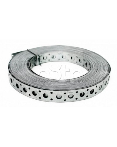 Лента монтажная перфорированная прямая для прямого монтажа ЛМП 12х0,55 (25 м.) Промрукав (PR08.3830) в Комсомольске-на-Амуре Стяжки-хомуты Pintop.ru