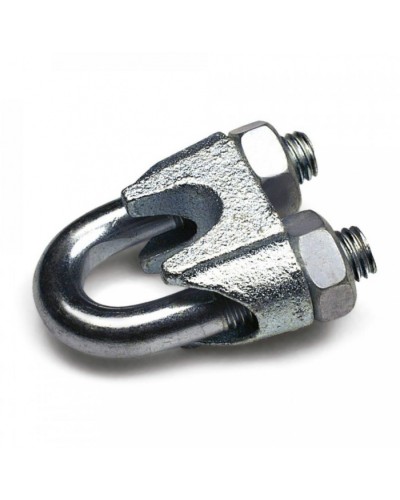 Зажим троса одинарный D6мм тип Слоник DIN 741 (100 шт/уп) Промрукав (PR08.3894) в Комсомольске-на-Амуре Держатели, клипсы, скобы Pintop.ru