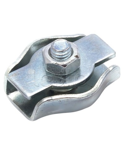 Зажим троса стальной D6мм Simplex (100шт/уп) Промрукав (PR08.4030) в Комсомольске-на-Амуре Держатели, клипсы, скобы Pintop.ru