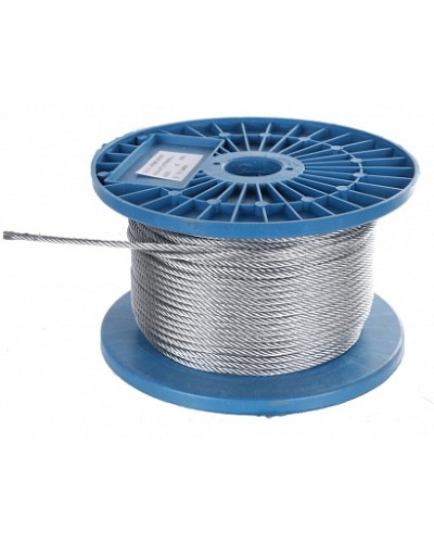 Трос стальной DIN 3055 3мм (200 м/уп) Промрукав (PR08.4821) в Комсомольске-на-Амуре Трос и аксессуары Pintop.ru