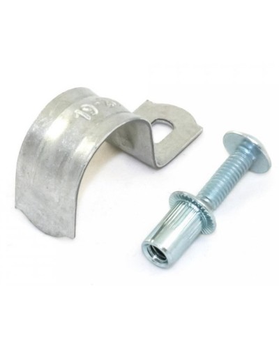 Комплекты для крепления ОКЛ с использованием винта, заклепки и скобы СМО 25-26 (100 шт) Промрукав (PR08.5029) в Комсомольске-на-Амуре Держатели, клипсы, скобы Pintop.ru