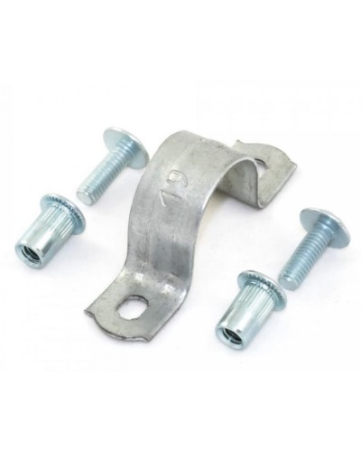 Комплекты для крепления ОКЛ с использованием винта, заклепки и скобы СМД 25-26 (100 шт) Промрукав (PR08.5033) в Комсомольске-на-Амуре Держатели, клипсы, скобы Pintop.ru