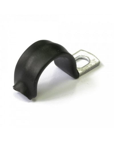 Скоба металлическая однолапковая с полимерным покрытием СМО-П d16-17 мм (100 шт/уп) Промрукав (PR08.6007) в Комсомольске-на-Амуре Держатели, клипсы, скобы Pintop.ru