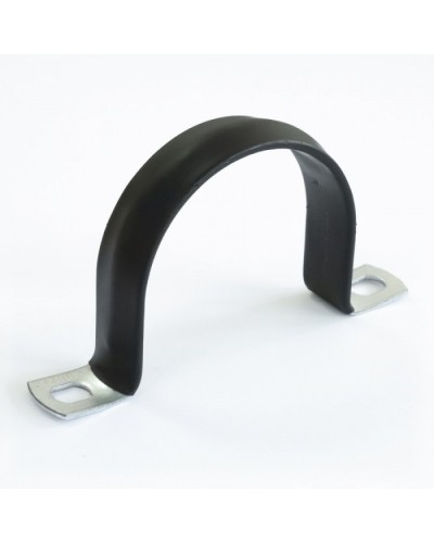 Скоба металлическая двухлапковая с полимерным покрытием СМД-П d48-50 мм (50 шт/уп) Промрукав (PR08.6021) в Комсомольске-на-Амуре Держатели, клипсы, скобы Pintop.ru