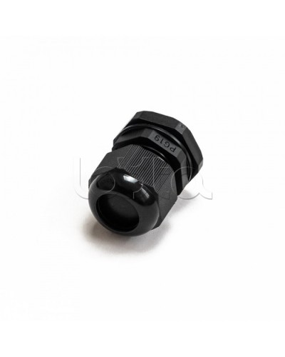 Кабельный ввод (сальник) PG 19 (IP68) d отверстия 12-16 мм черный (2 шт/уп) Промрукав (PR08.7071) в Комсомольске-на-Амуре Аксессуары для лотков Pintop.ru