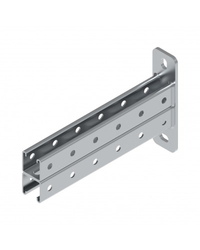 Консоль STRUT двойная HDZ КССД-41х41х650 (2,5мм) Промрукав (PR08.8225) в Комсомольске-на-Амуре Аксессуары для лотков Pintop.ru