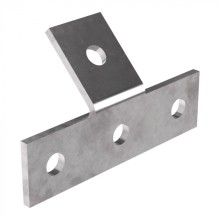 Пластина Т-образная 45 градусов 4 отверстия HDZ Промрукав (PR08.8800)