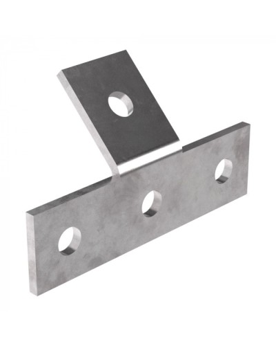 Пластина Т-образная 45 градусов 4 отверстия HDZ Промрукав (PR08.8800) в Комсомольске-на-Амуре Аксессуары для лотков Pintop.ru