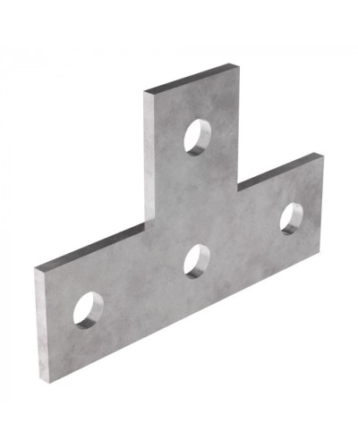 Пластина Т-образная 4 отверстия HDZ Промрукав (PR08.8801) в Комсомольске-на-Амуре Аксессуары для лотков Pintop.ru