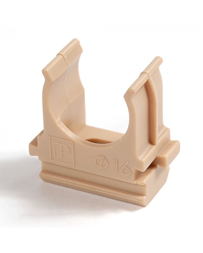 Крепёж-клипса для труб АБС-пластик сосна д16 (100шт/2000шт уп/кор) Промрукав (PR13.0048) в Комсомольске-на-Амуре Держатели, клипсы, скобы Pintop.ru
