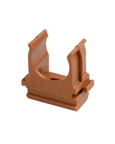 Крепёж-клипса для труб АБС-пластик бук д32 (25шт/500шт уп/кор) Промрукав (PR13.0099) в Комсомольске-на-Амуре Держатели, клипсы, скобы Pintop.ru