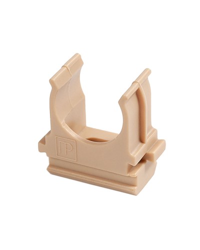 Крепёж-клипса для труб АБС-пластик сосна д32 (25шт/500шт уп/кор) Промрукав (PR13.0102) в Комсомольске-на-Амуре Держатели, клипсы, скобы Pintop.ru