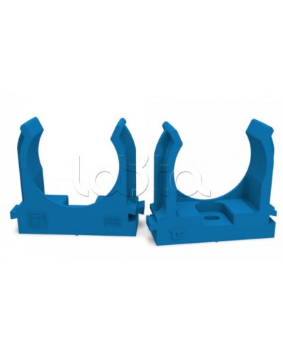 Крепеж-клипса для труб для монтажного пистолета синяя д32 (25шт/500шт уп/кор) Промрукав (PR13.0146) в Комсомольске-на-Амуре Держатели, клипсы, скобы Pintop.ru