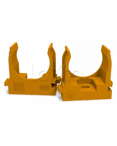 Крепеж-клипса для труб для монтажного пистолета оранжевая д25 (100шт/700шт уп/кор) Промрукав (PR13.0153) в Комсомольске-на-Амуре Держатели, клипсы, скобы Pintop.ru