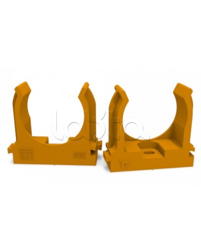 Крепеж-клипса для труб для монтажного пистолета оранжевая д32 (25шт/500шт уп/кор) Промрукав (PR13.0154) в Комсомольске-на-Амуре Держатели, клипсы, скобы Pintop.ru