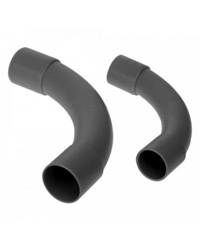 Соединитель угловой черный д16 (70шт/980шт уп/кор) Промрукав (PR13.0187) в Комсомольске-на-Амуре Повороты, муфты, тройники Pintop.ru