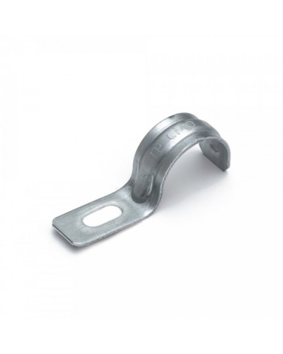 Скоба металлическая однолапковая усиленная противопожарная СМОУ d19-20 мм (100 шт/уп) Промрукав (PR13.02401) в Комсомольске-на-Амуре Держатели, клипсы, скобы Pintop.ru