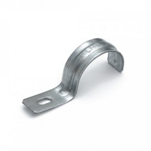 Скоба метал. однолапковая усиленная противопожарная СМОУ d31-32 мм (50шт/600шт уп/кор) Промрукав (PR13.02404)