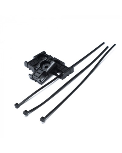 Комплекты крепления площадка для прямого монтажа черная со стяжкой 3,6х150 мм (100 шт) Промрукав (PR13.02515) в Комсомольске-на-Амуре Аксессуары для кабель-канала Pintop.ru