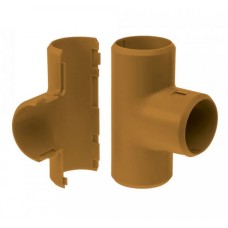 Тройник разборный бук д20 (5шт/400шт уп/кор) Промрукав (PR13.0256)