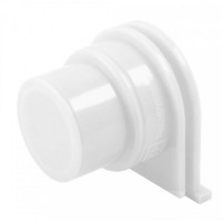 Переходник универсальный на гофрированную трубу белый (50шт/1000шт уп/кор) Промрукав (PR13.0321)
