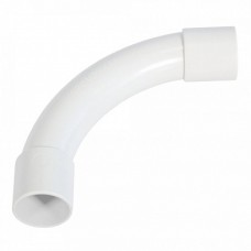 Соединитель угловой белый d20 мм (5шт/300шт уп/кор) Промрукав (PR13.0464)