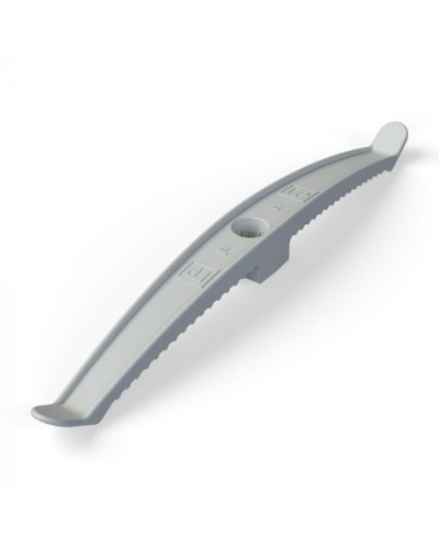 Держатель кабеля двусторонний для прямого монтажа в гофроящике серый (100 шт/кор) Промрукав (PR13.0487) в Комсомольске-на-Амуре Аксессуары для кабель-канала Pintop.ru