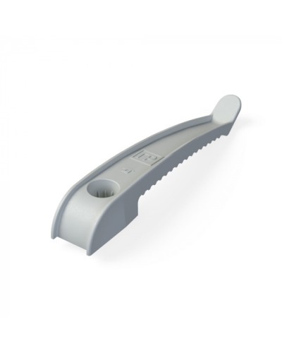 Держатель кабеля односторонний для прямого монтажа в гофроящике серый (200 шт/кор) Промрукав (PR13.0490) в Комсомольске-на-Амуре Аксессуары для кабель-канала Pintop.ru