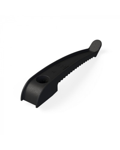 Держатель кабеля односторонний для прямого монтажа в гофроящике черный (200 шт/кор) Промрукав (PR13.0491) в Комсомольске-на-Амуре Аксессуары для кабель-канала Pintop.ru