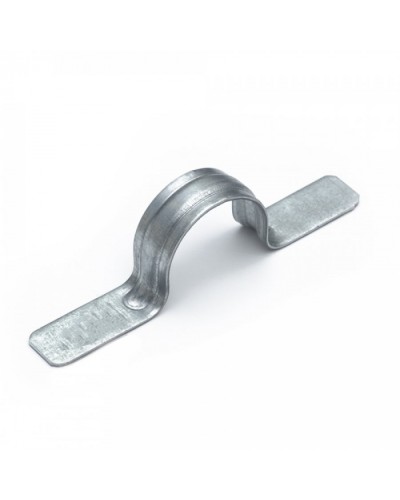 Скоба металлическая двухлапковая СМД d25-26 мм для монт.пист.(без отверстий) (100 шт/уп) Промрукав (PR13.1989) в Комсомольске-на-Амуре Держатели, клипсы, скобы Pintop.ru