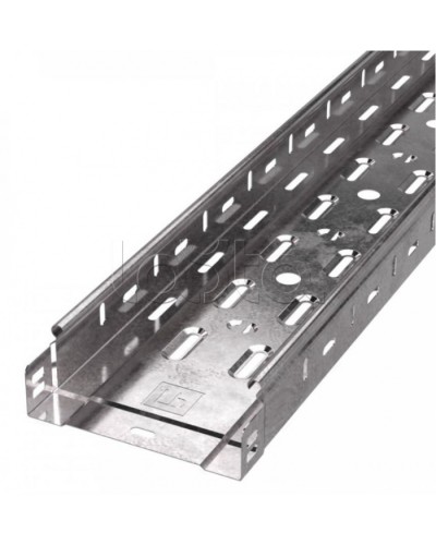 Лоток перфорированный Стандарт 150х50х3000 (0,7 мм) (12 м/уп) Промрукав (PR16.0005) в Комсомольске-на-Амуре Кабельные лотки Pintop.ru