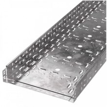 Лоток перфорированный Стандарт 400х80х3000 (1,0 мм) (6 м/уп) Промрукав (PR16.0015)