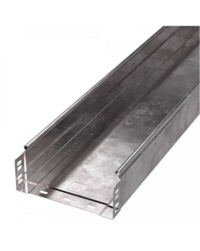 Лоток неперфорированный Стандарт 200х100х3000 (0,8 мм) (6 м/уп) Промрукав (PR16.0054) в Комсомольске-на-Амуре Кабельные лотки Pintop.ru