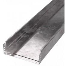 Лоток неперфорированный Стандарт 300х100х3000 (0,8 мм) (6 м/уп) Промрукав (PR16.0057)