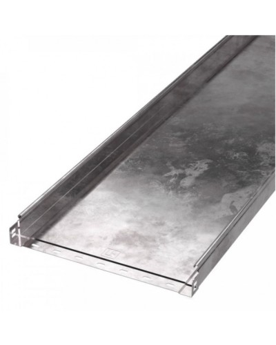 Лоток неперфорированный Стандарт 400х80х3000 (1,0 мм) (6 м/уп) Промрукав (PR16.0059) в Комсомольске-на-Амуре Кабельные лотки Pintop.ru