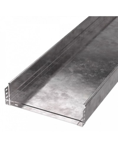 Лоток неперфорированный Стандарт 400х100х3000 (1,0 мм) (6 м/уп) Промрукав (PR16.0060) в Комсомольске-на-Амуре Кабельные лотки Pintop.ru