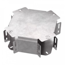 Х-образный ответвитель с крышкой Стандарт 100х100 Промрукав (PR16.0458)