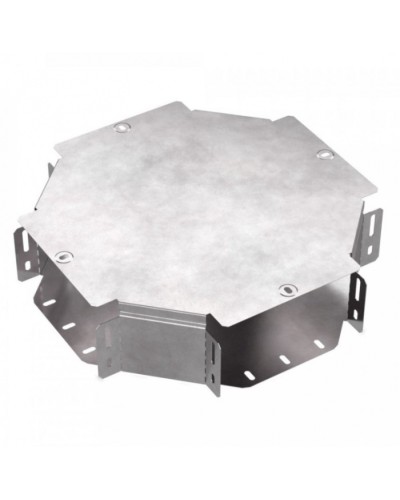 Х-образный ответвитель с крышкой Стандарт 200х100 Промрукав (PR16.0464) в Комсомольске-на-Амуре Аксессуары для лотков Pintop.ru