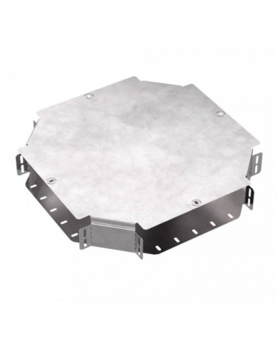 Х-образный ответвитель с крышкой Стандарт 300х80 Промрукав (PR16.0466) в Комсомольске-на-Амуре Аксессуары для лотков Pintop.ru