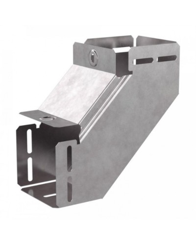 Угол вертикальный внутренний 90 градусов с крышкой Стандарт 100х100 Промрукав (PR16.0526) в Комсомольске-на-Амуре Аксессуары для кабель-канала Pintop.ru