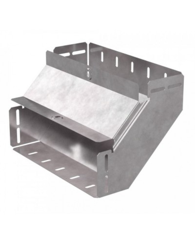 Угол вертикальный внутренний 90 градусов с крышкой Стандарт 300х100 Промрукав (PR16.0533) в Комсомольске-на-Амуре Аксессуары для лотков Pintop.ru