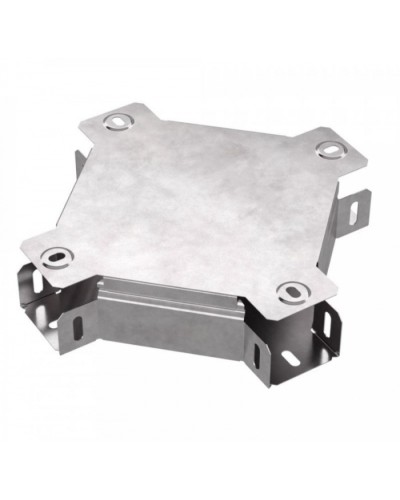 Х-образный ответвитель с крышкой Стандарт 50х50 Промрукав (PR16.0573) в Комсомольске-на-Амуре Аксессуары для лотков Pintop.ru